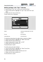 Preview for 52 page of Hensel-Visit FORIS 1000 User Manual