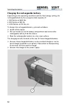 Preview for 62 page of Hensel-Visit FORIS 1000 User Manual