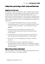 Preview for 7 page of Hensel-Visit UV Flash Dry 15/700 User Manual