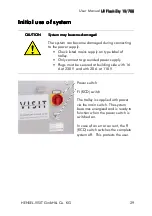 Preview for 29 page of Hensel-Visit UV Flash Dry 15/700 User Manual