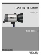 Hensel Expert Pro User Manual preview