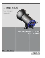 Hensel Integra Mini 300 User Manual preview