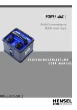 Preview for 1 page of Hensel POWER MAX L User Manual