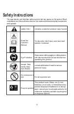 Preview for 5 page of HENX H40XZU20-G Operator'S Manual