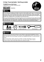 Preview for 2 page of hepco & becker 6307558 00 01 Manual