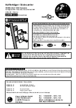 Preview for 6 page of hepco & becker 650949 00 01 Quick Start Manual