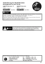 Preview for 2 page of hepco & becker 8007581 00 01 Manual