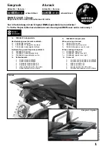 Предварительный просмотр 1 страницы hepco & becker Easyrack 661658 01 01 Manual