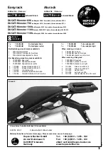 hepco & becker Easyrack 661718 01 01 Quick Start Manual preview