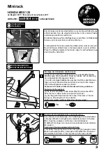 Preview for 3 page of hepco & becker HONDA MSX 125 Aassembly Instructions