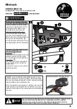 Preview for 4 page of hepco & becker HONDA MSX 125 Aassembly Instructions