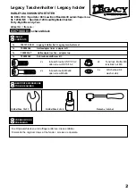 Preview for 2 page of hepco & becker Legacy 635718 00 01 Manual