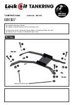 Предварительный просмотр 2 страницы hepco & becker Lock it TANKRING 506.666 Assembling Instructions