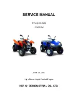 HER CHEE 2002 ATV-320 S Service Manual preview