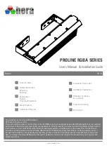 Preview for 1 page of HERA P02010091 User Manual & Installation Manual