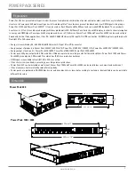 Preview for 3 page of HERA Power Pack 1000 User Manual & Installation Manual