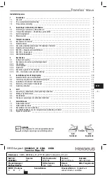 Preview for 218 page of Heraeus Kulzer Translux Power Blue Instructions For Use Manual