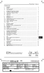 Preview for 244 page of Heraeus Kulzer Translux Power Blue Instructions For Use Manual