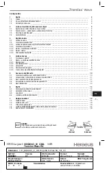 Preview for 270 page of Heraeus Kulzer Translux Power Blue Instructions For Use Manual