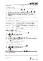 Preview for 15 page of Heraeus Digilance V Instructions And Operating Manual