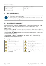 Предварительный просмотр 10 страницы Heraeus Soluva Air W Instructions Manual