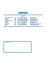 Preview for 30 page of Heras Jupiter UK 180 Installation Manual