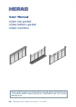 Preview for 1 page of Heras sGate Trackless User Manual