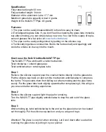 Preview for 2 page of HERB SHUTTLES MJ420-TT Pipe Instruction, Tips & Tricks