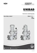 HERBORNER pumpentechnik UNIBAD-X Operating Manual предпросмотр