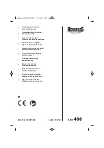 Hercules 43.071.66 Original Operating Instructions предпросмотр