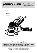 Hercules 56435 Owner'S Manual & Safety Instructions preview