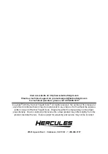 Предварительный просмотр 12 страницы Hercules 56879 Owner'S Manual & Safety Instructions