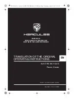 Hercules ALASSIO Translation Of The Original Operating Instructions предпросмотр