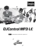 Hercules DJControl MP3 LE Getting Started preview