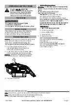 Предварительный просмотр 5 страницы Hercules HC021B Owner'S Manual & Safety Instructions