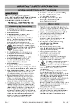 Предварительный просмотр 2 страницы Hercules HC102B Owner'S Manual & Safety Instructions