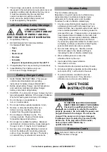 Предварительный просмотр 3 страницы Hercules HC102B Owner'S Manual & Safety Instructions