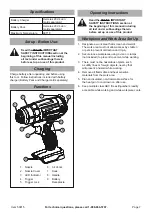 Предварительный просмотр 7 страницы Hercules HC105B Owner'S Manual & Safety Instructions