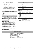 Preview for 6 page of Hercules HC72B Owner'S Manual & Safety Instructions