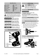 Предварительный просмотр 5 страницы Hercules HC81K1 Owner'S Manual And Safety Instructions