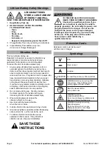 Preview for 4 page of Hercules HC91B Owner'S Manual & Safety Instructions