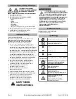 Предварительный просмотр 4 страницы Hercules HC91K1 Owner'S Manual & Safety Instructions