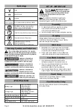 Предварительный просмотр 6 страницы Hercules HCB721B Owner'S Manual & Safety Instructions