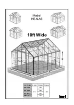 Hercules HE-NAS 10'5"x10'9" Manual preview