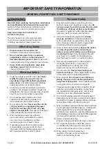 Preview for 2 page of Hercules HE011 Owner'S Manual & Safety Instructions