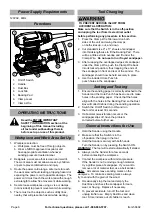 Preview for 6 page of Hercules HE012 Owner'S Manual & Safety Instructions