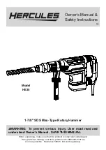 Hercules HE35 Owner'S Manual preview