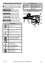 Preview for 5 page of Hercules HE36 Owner'S Manual & Safety Instructions