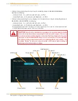 Предварительный просмотр 12 страницы Hercules KD-MSCAT 24X24 Operating Instructions Manual