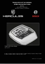 Hercules Rob Family F360 Translation Of The Original Operating Instructions preview
